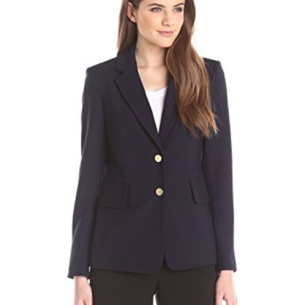 Theory Navy double button blazer new with tags